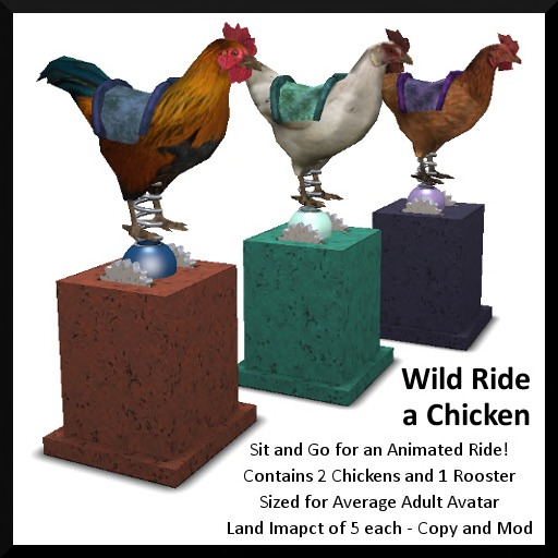Wild Ride a Chicken Set