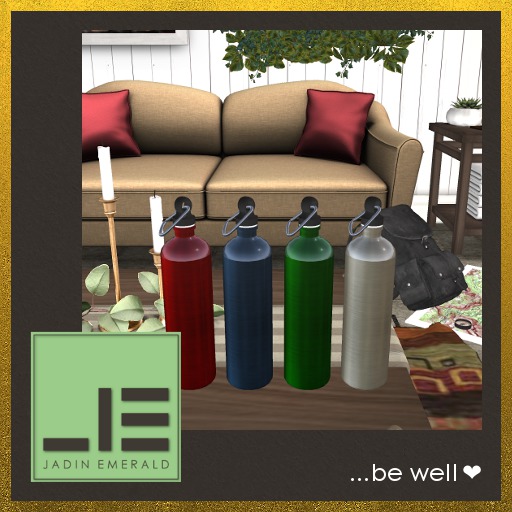 JE. Yatra Water Bottles - Primary - C/M (Wear to Unpack)