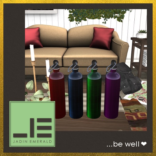 JE. Yatra Water Bottles - Jewel - C/M (Wear to Unpack)