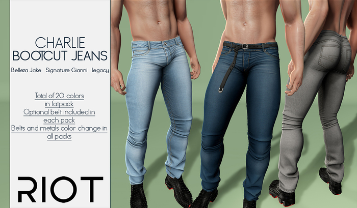RIOT / Charlie Jeans - Fatpack