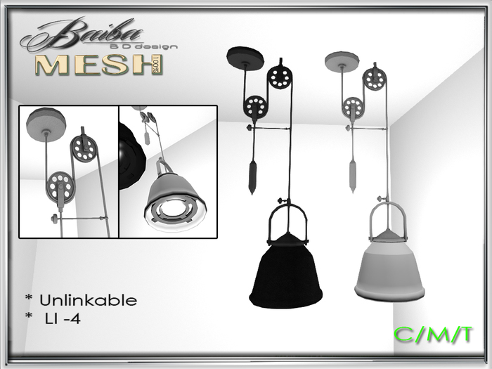 .::B.D.D::. FullPerm Mesh- Lamp with mechanism