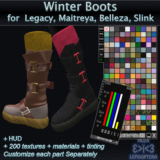}>i<{ MUZA Winter Boots + HUD