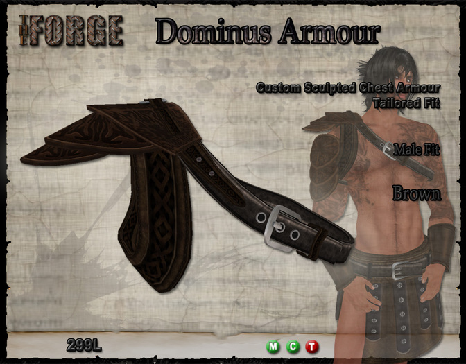 [The Forge] Dominus Armour, Brown