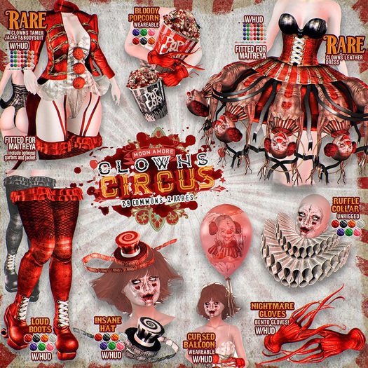 :Moon Amore: Circus / Ruffle Collar (Pumpkin)