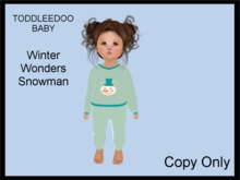 Steph-0-Bee's - Winter Wonders Snowman (TD Baby)