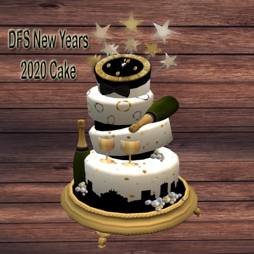DFS New Years 2020 Cake
