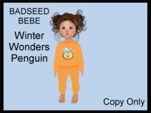 Steph-0-Bee's - Winter Wonders Penguin (Bebe)