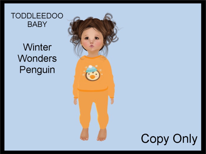 Steph-0-Bee's - Winter Wonders Penguin (TD Baby)