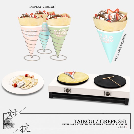 taikou / crepe set
