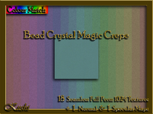 Bead Crystal Magic Crepe Solids Textures