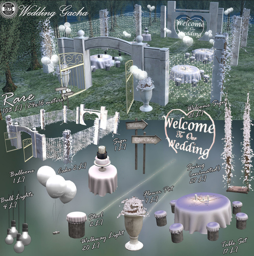 [Since1975] Wedding Gacha SET 2