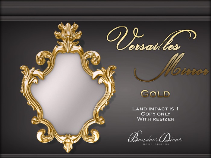 Versailles Mirror Gold