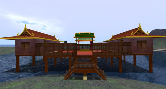 Traditional Thai Angelic House