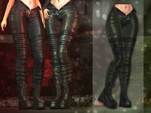 AsteroidBox. Nyx Boots & Pants - Green