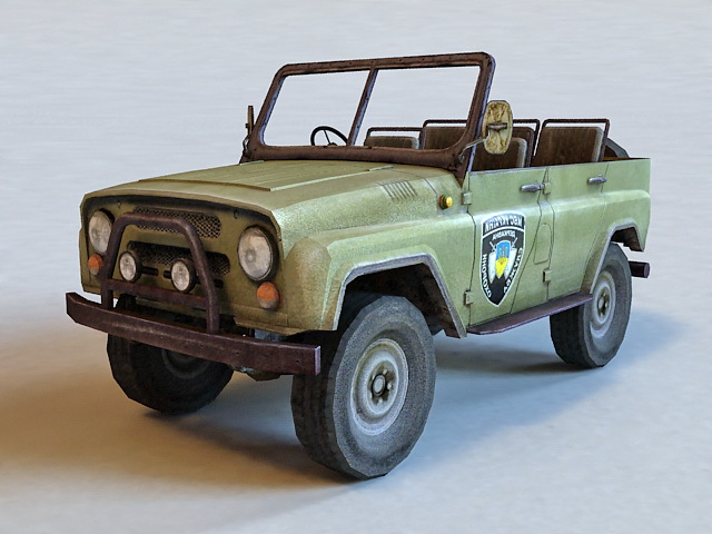 UAZ-469 Military Light Utility Vehicle