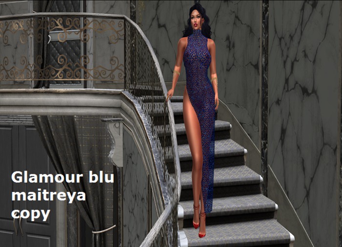 Glamour blu maitreya