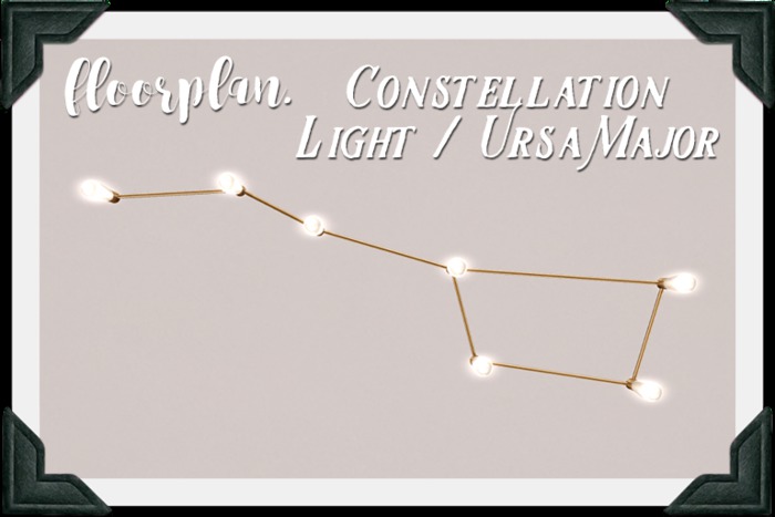 floorplan. constellation light / ursa major [box]