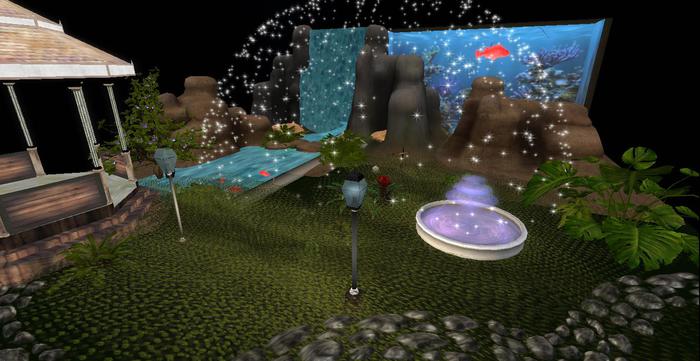 Black Fantasy Garden