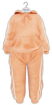 peach sweatsuit