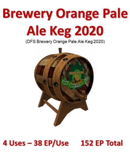 DFS Brewery Orange Pale Ale Keg   2020 (Texture)