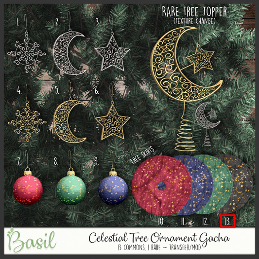 Basil - Smoke Tree Skirt - Common 13