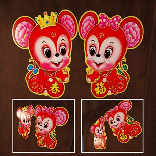 CNY Mouse Sticker