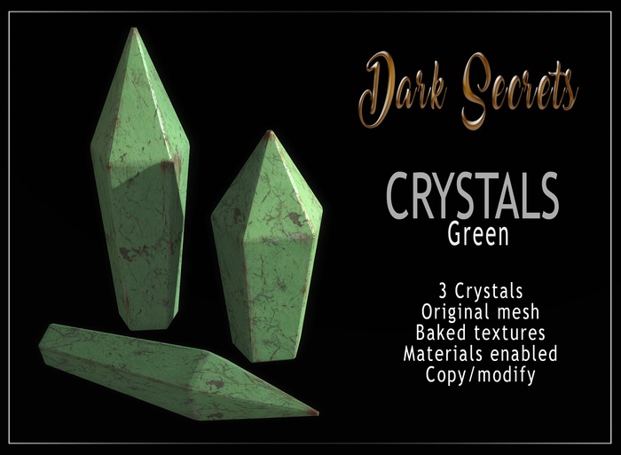 Dark Secrets - Crystal  Green - Add box