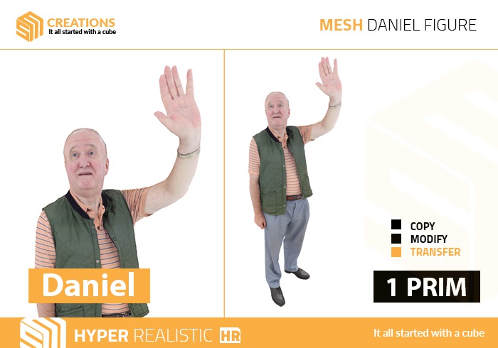 Daniel Mesh Figure