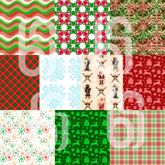 Christmas Holiday Texture Pack