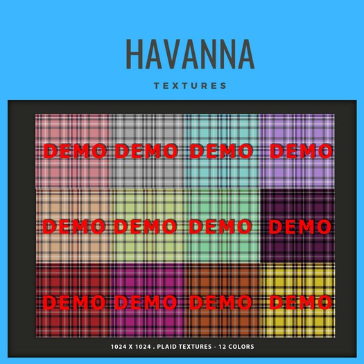 HAVANNA - PLAID COLLECTION - PACK1