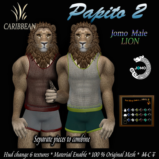 JOMO PAPITO2 LION (BOX wear me)