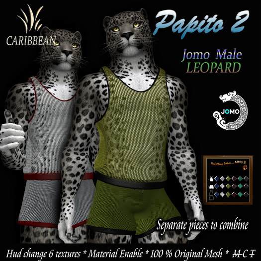 JOMO PAPITO2 LEOPARD  (BOX wear me)