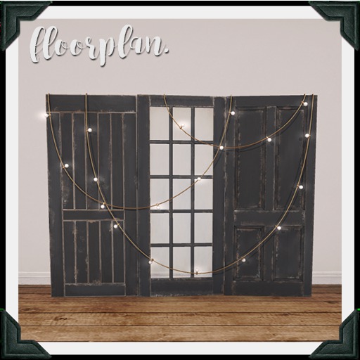 floorplan. door backdrop / ink [box]