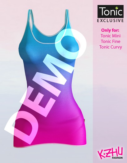Sexy Mini Dress (Gradient) (DEMO)