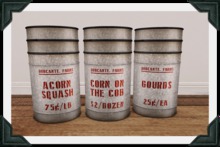 brocante. farm bucket stack / autumn [box]