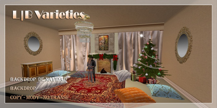 BACDROP DE NAVIDAD BOX