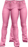 RIOT / Dawn Flare Jeans - Blush | Maitreya / Belleza / Slink / Legacy