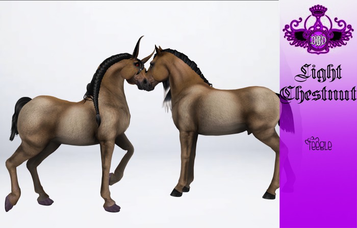 ^^*DBD*^^ Teeglepet/av light chestnut