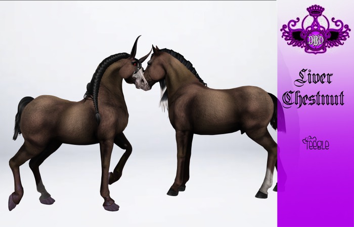 ^^*DBD*^^ Teeglepet/av liver chestnut