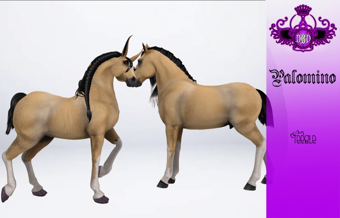 ^^*DBD*^^ Teeglepet/av palomino
