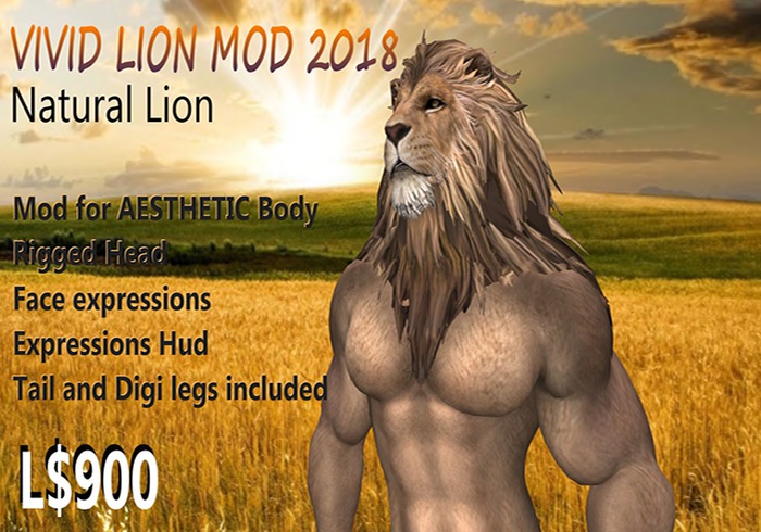 VIVID AESTHETIC Natural Lion Avatar mod