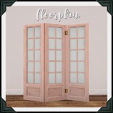 floorplan. french door divider / blush [box]