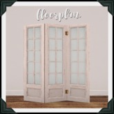 floorplan. french door divider / cream [box]