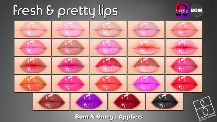 *Booty's Beauty* [OMEGA & BOM] Fresh & Pretty Lips