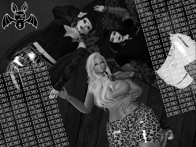 [Strange One.] - Revel Mini Skirt - DEMO