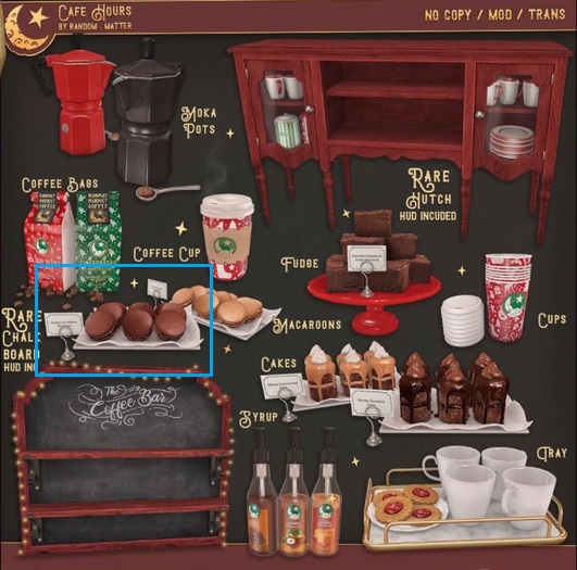 .random.Matter. - Cafe Hours - Macaroons [Chocolate]