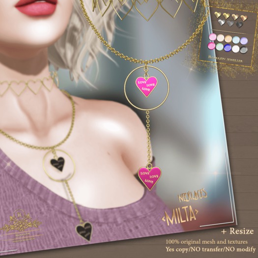 Romazin - Necklaces <Milta> FatPack