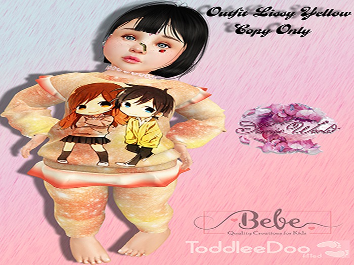 (SW) Outfit Lissy Yellow TDB/BEBE