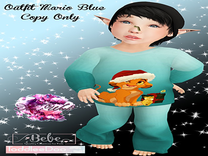 (SW) Outfit Mario BlueTDB/BEBE