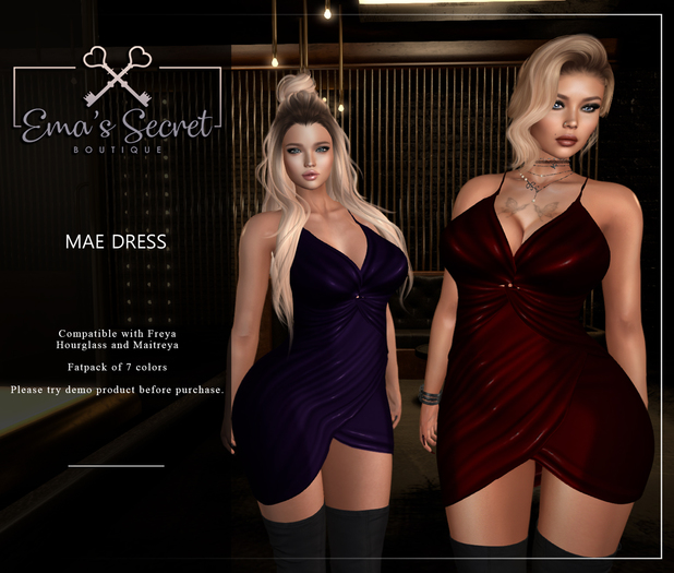 -Ema's Secret- Mae Dress Fatpack (add me)